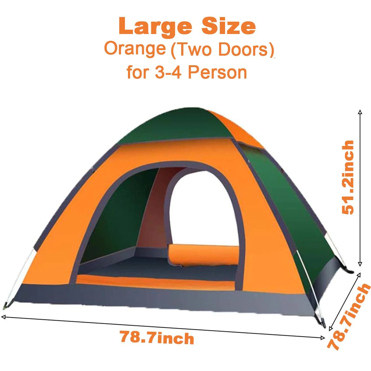 Cheap Goat Tents 3 4Person Outdoor Camping Automatic Quick Open Family Tent Fast Pitch Tent Fit Waterproof Sun Shelter Outdoor Instant Setup Tent   